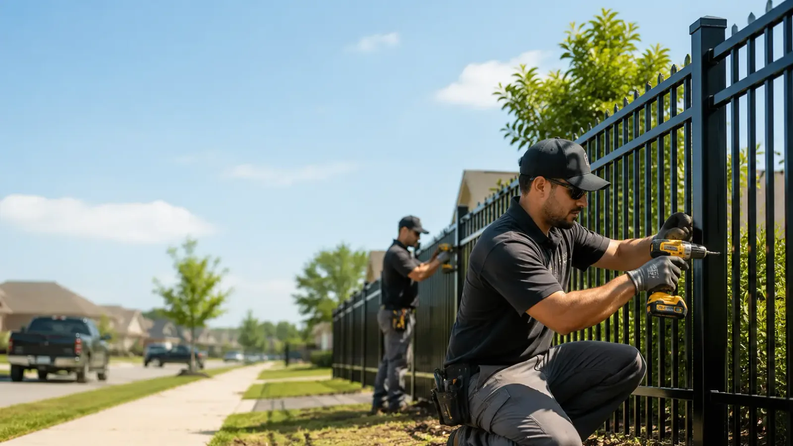 Metal Fence Installation in Tunica, MS
